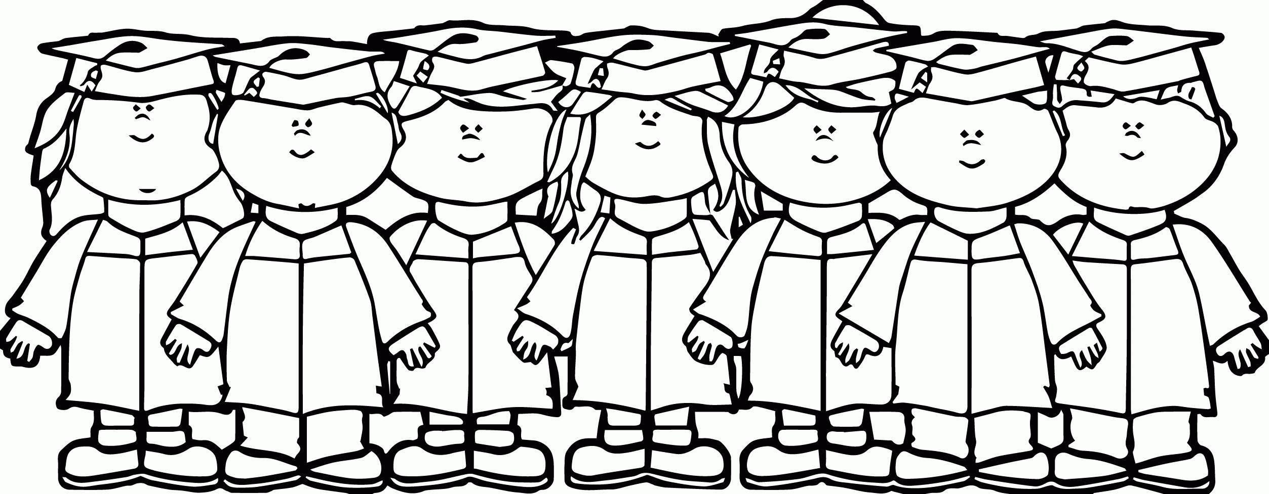 2506x977 Graduation Coloring Pages Deeptown Club