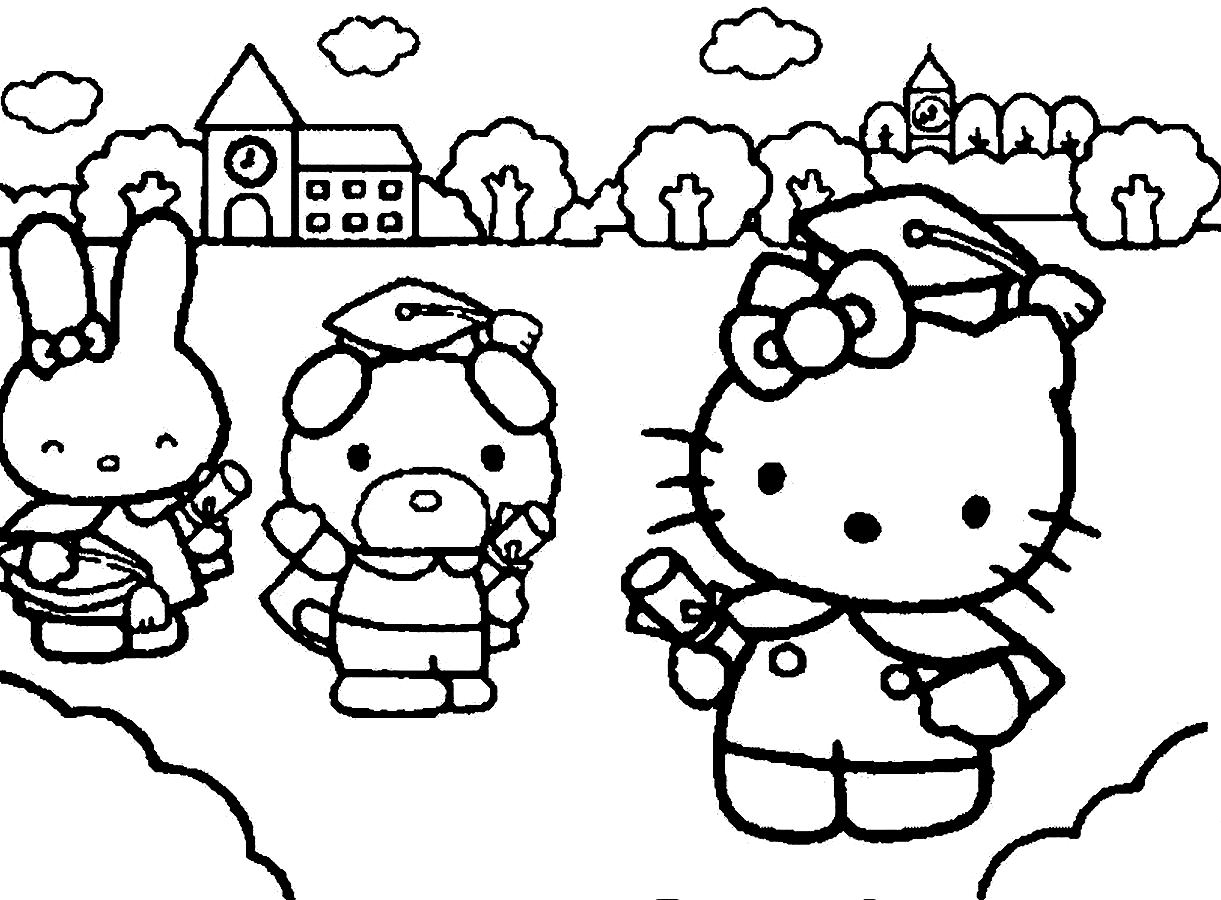 1221x900 Preschool Graduation Coloring Pages Download Coloring For Kids 2018