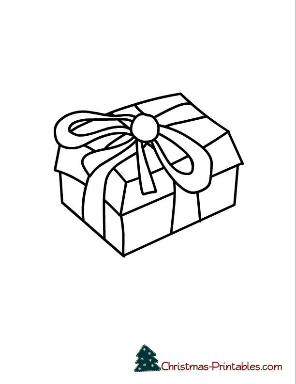 612x792 Free Printable Christmas Coloring Pages