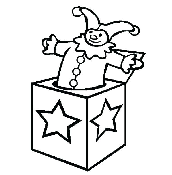 600x612 Box Coloring Page Box Coloring Page Present Coloring Page Box