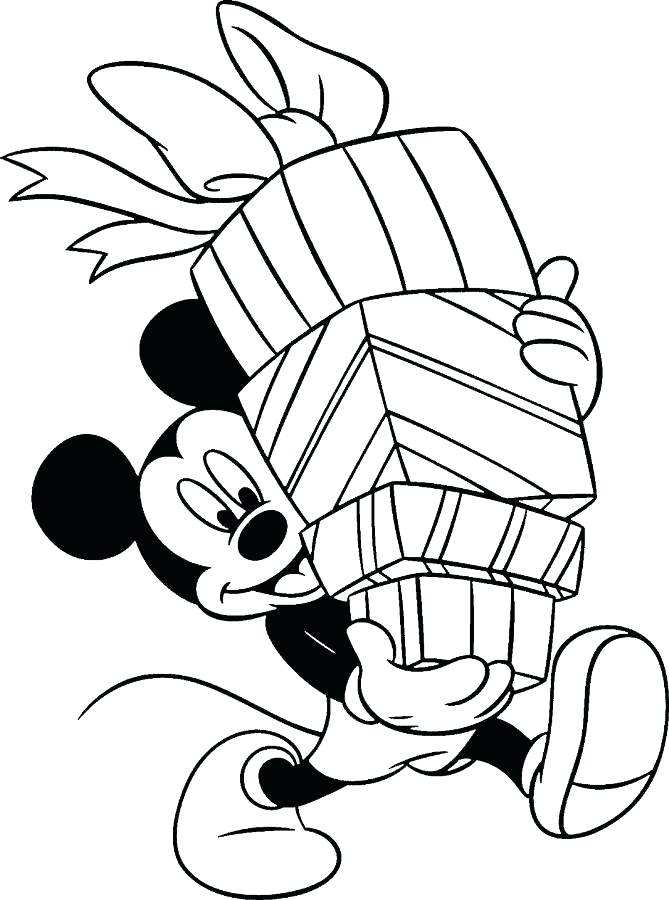 669x900 Present Coloring Pages Belle Got Lots Of Presents Coloring Page