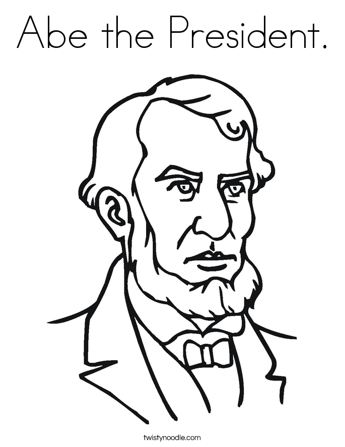 President Coloring Pages