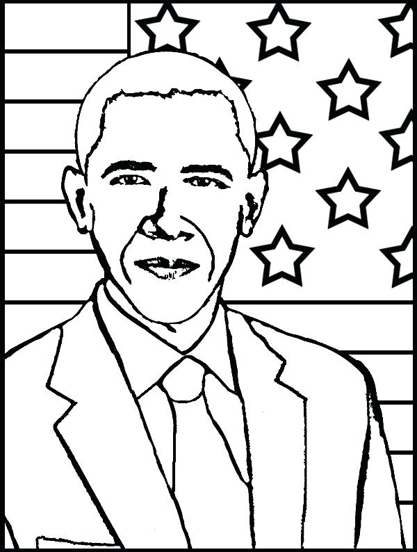 600x794 Michelle Obama Coloring Pages Obama Coloring Sheet President