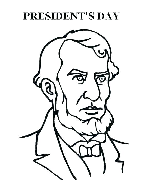 580x704 Coloring Page Black History Month Holiday Barack Obama Free Family