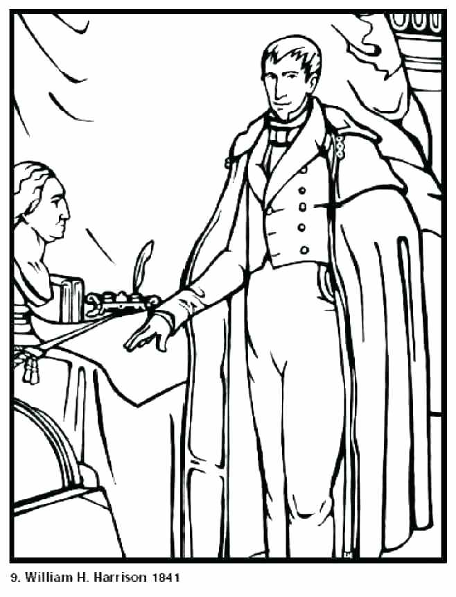 658x861 Coloring Pages Of George Washington And Presidents Day Coloring