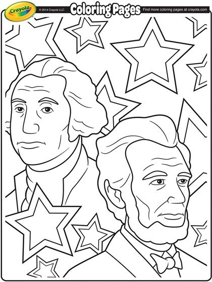 420x560 Presidents Day Coloring Page Education Homeschool Stuff