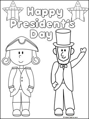 Presidents Day Coloring Pages Preschool