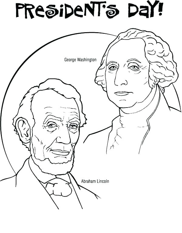 600x767 Presidents Coloring Pages Us Presidents Coloring Pages Best