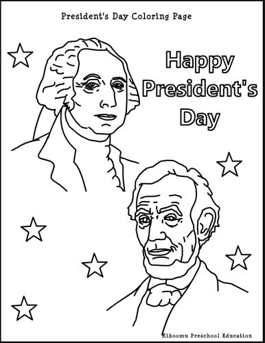 386x500 Presidents Day Coloring Page President's Day Crafts Amp Activities