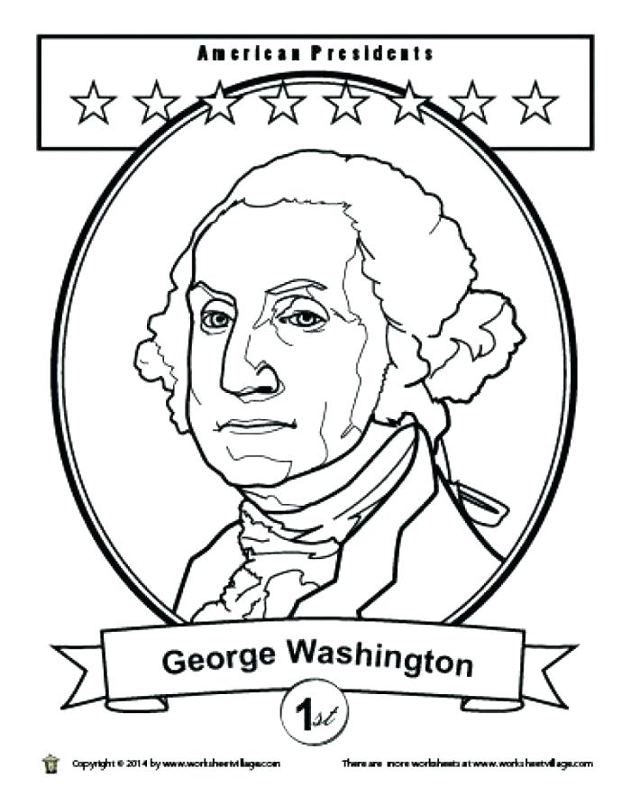 Presidents Day Printable Coloring Pages