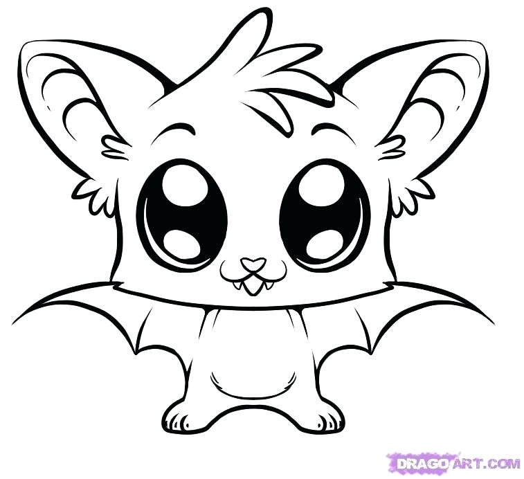 757x692 Print Coloring Pages Animals Comely Cute Animal Pictures To Print