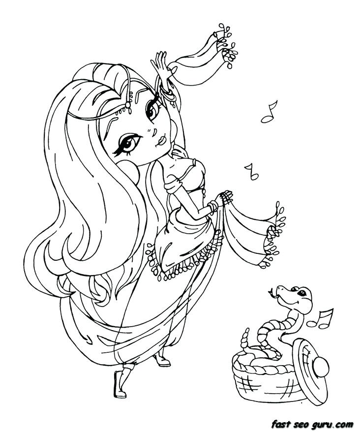 736x878 Pretty Girl Coloring Pages 7
