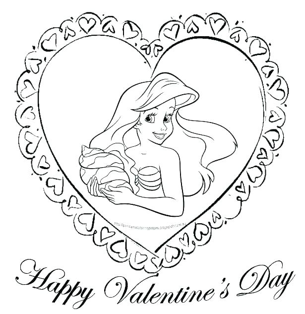 615x633 Cute Valentine Coloring Pages Cute Heart Coloring Pages Beautiful
