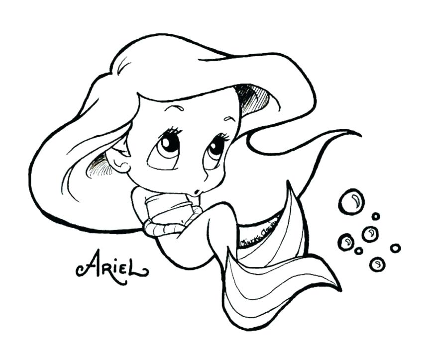 878x706 Elegant Cute Mermaid Coloring Pages For Coloring Cute Coloring