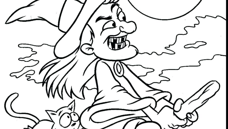 960x544 Cute Witch Colouring Pages Get This Witch Coloring Pages Printable