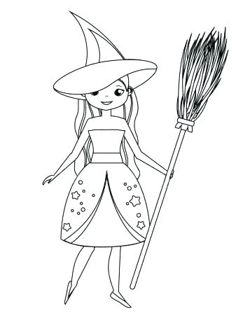 347x450 Witch Coloring