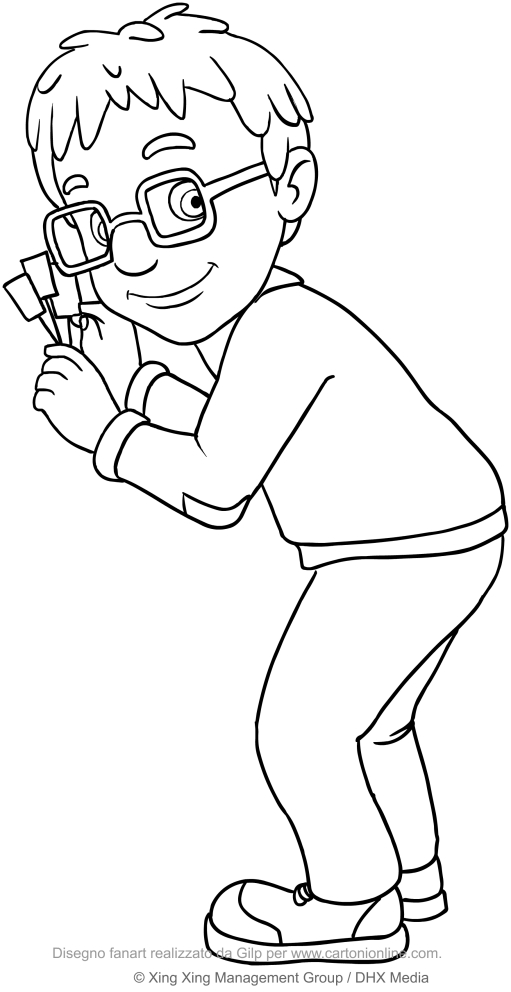 511x992 Norman Price (Fireman Sam) Coloring Pages