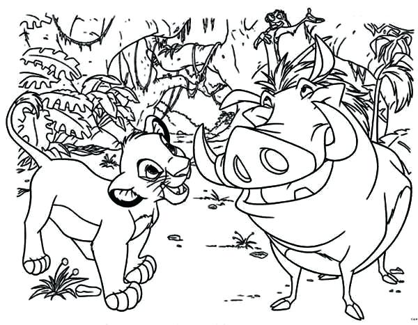 600x467 Baby Simba Lion King Coloring Pages Pride Fun Site Become The Page