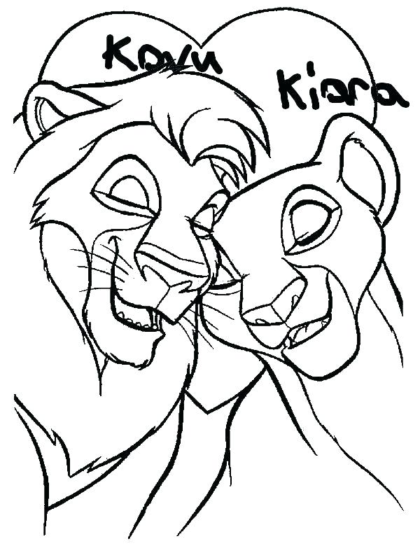 600x800 Simba Coloring Pages