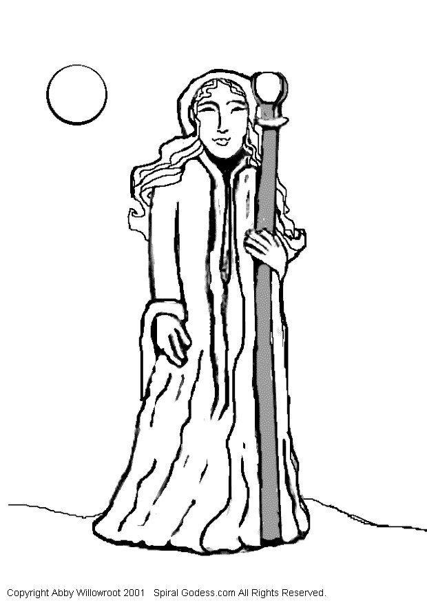 620x875 Coloring Page Priest