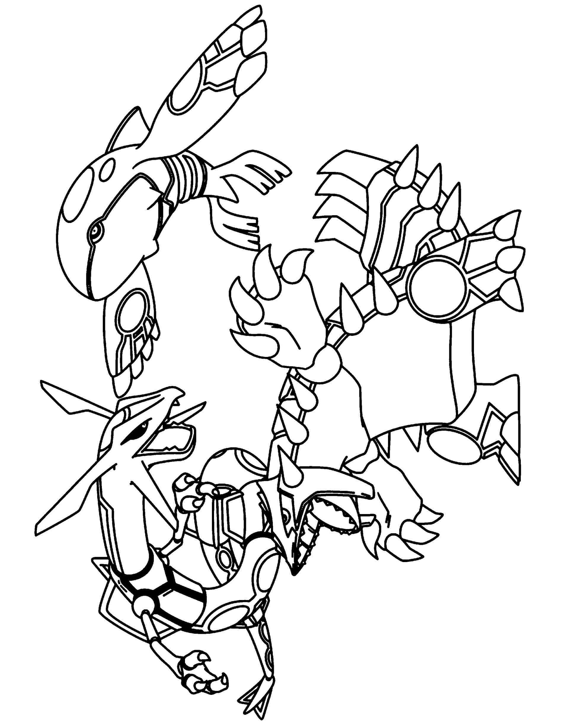 1896x2449 Pokemon Coloring Pages Groudon 364027