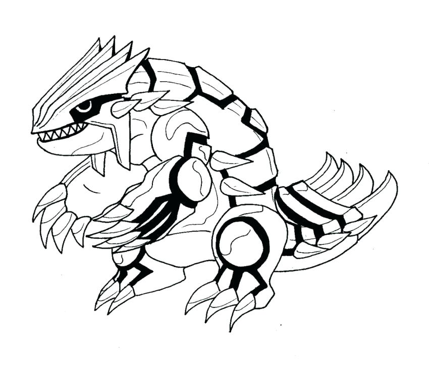 850x729 Groudon Coloring Pages Coloring Pages Coloring Pages Primal