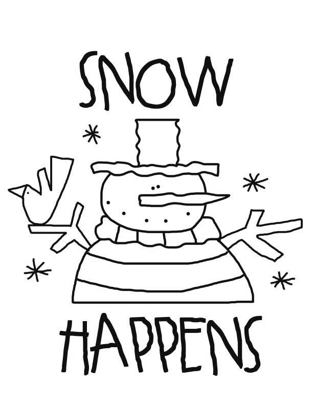 612x792 Snowman