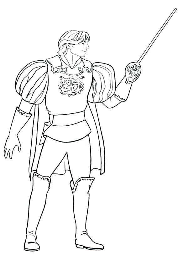 600x834 Prince Coloring Page Prince Coloring Pages Prince Coloring Page