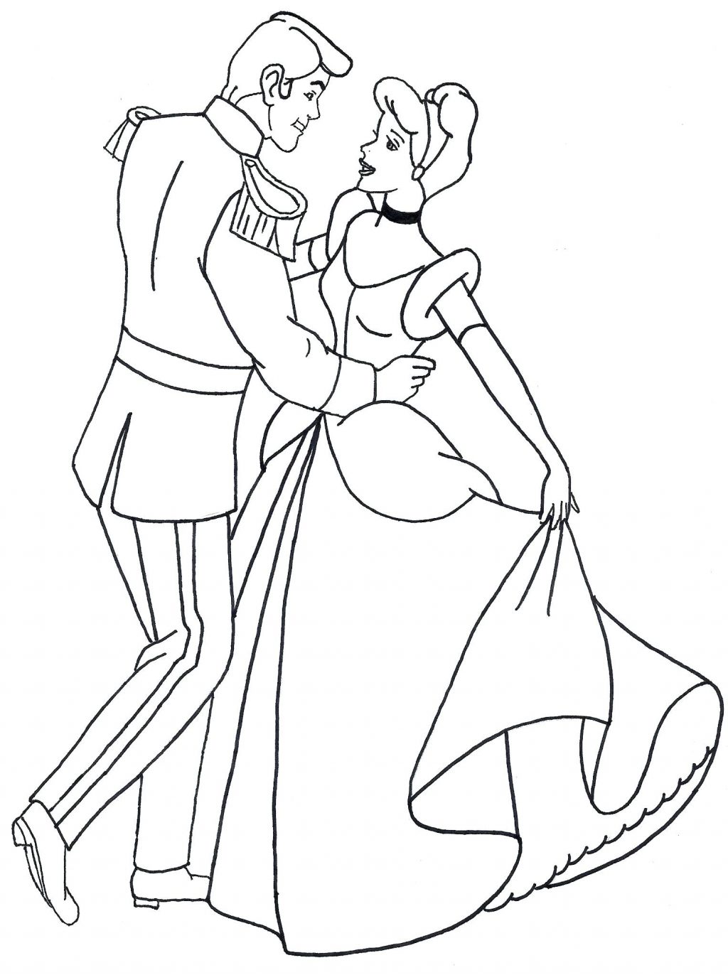 1024x1372 Coloring Page ~ Prince Coloring Pages The Little Girl Page