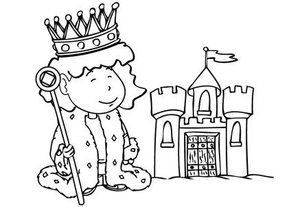 424x302 Princess Amp Prince Coloring Pages (Printable)
