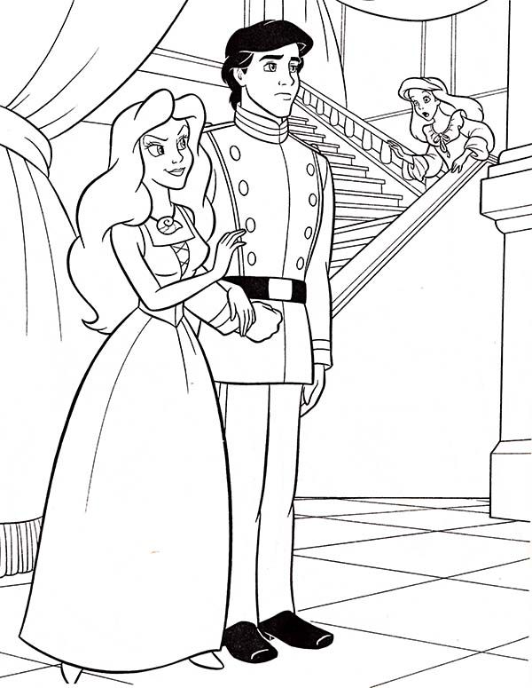 Prince Eric Coloring Pages