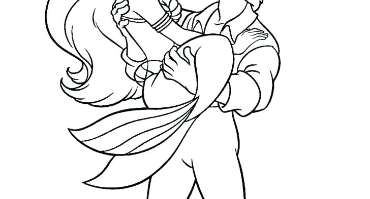 728x393 Prince Eric Coloring Pages Prince Coloring Pages And Melody