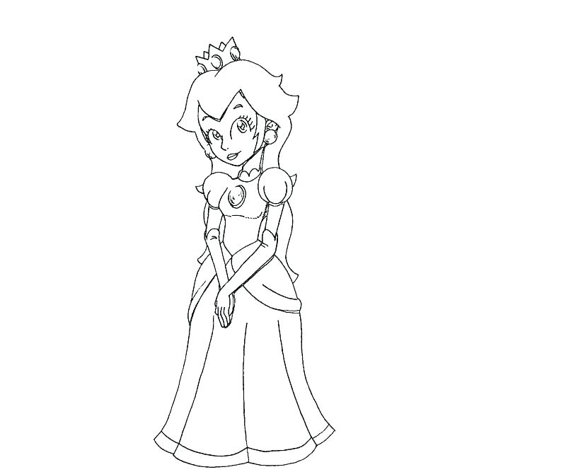 800x667 Peach Coloring Page Princess Peach Coloring Pages Princess Peach