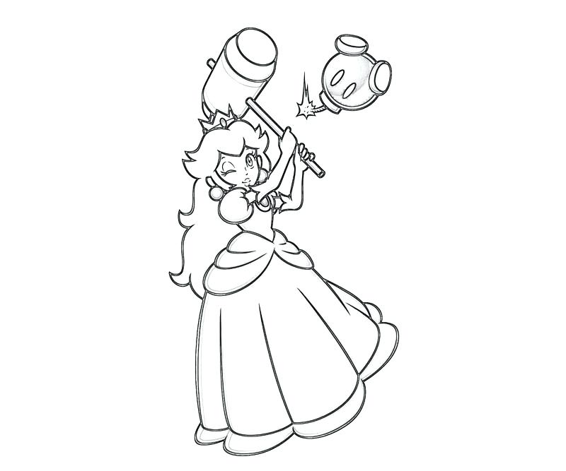 800x667 Princess Peach Coloring Pages Games Printable Free Travelsonline