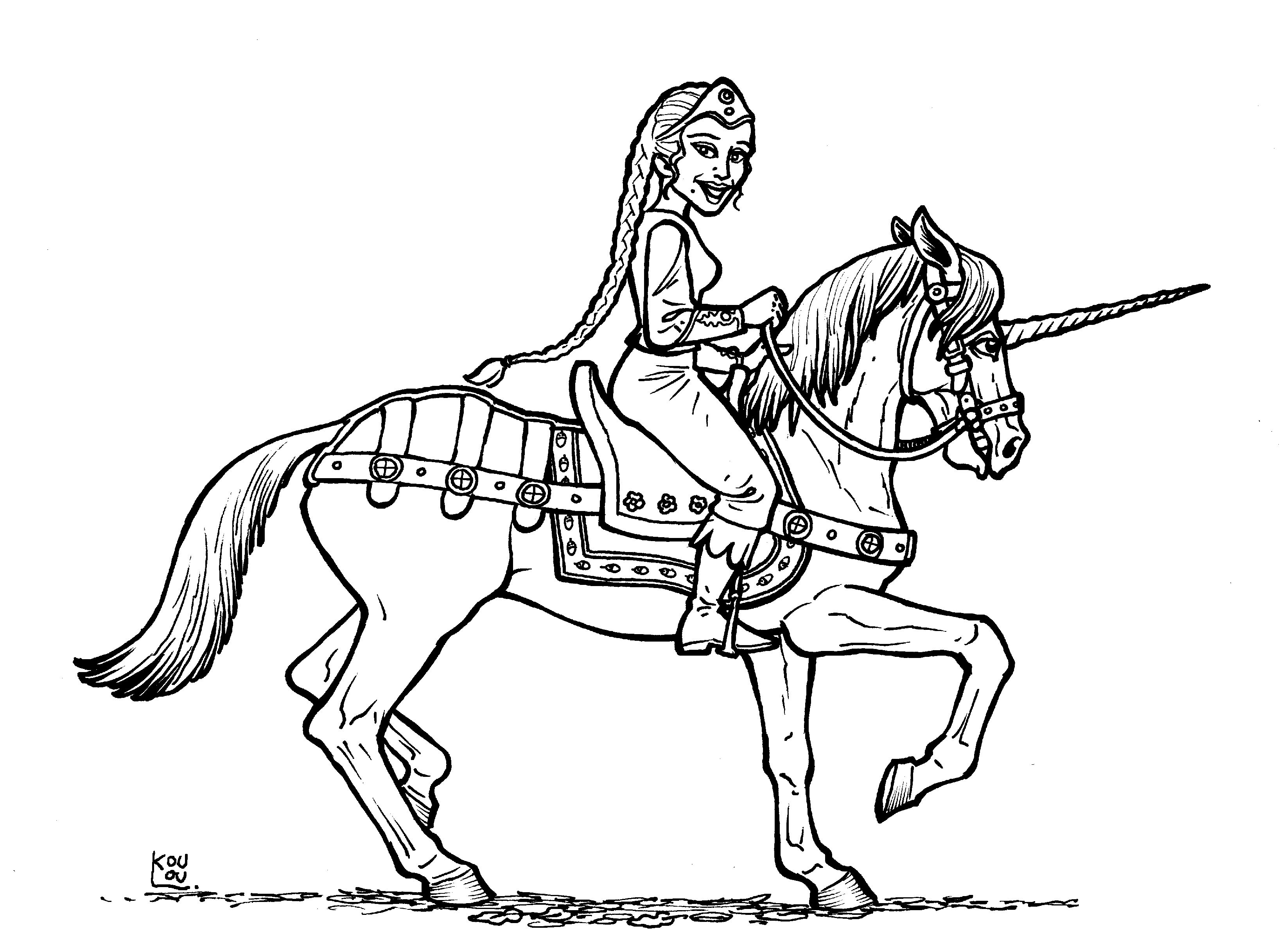 3286x2435 Medieval Coloring Pages
