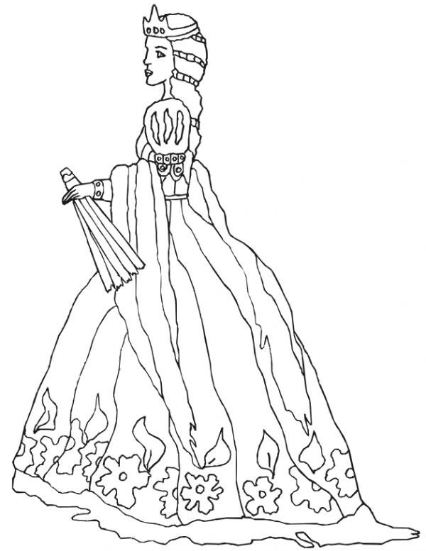 600x777 Theme Knights And Princess Coloring Pages ~ Juf Milou