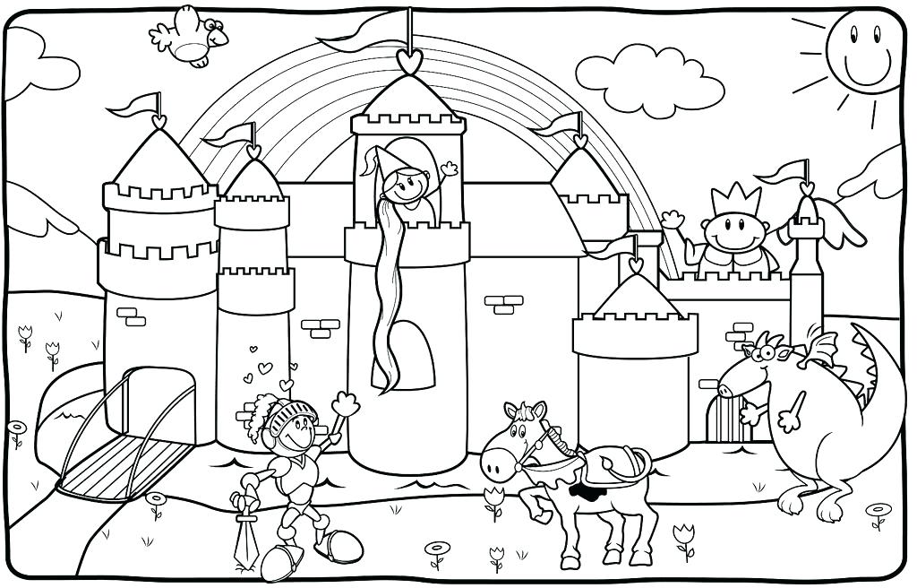 1024x656 Knight Coloring Pages Free Coloring Coloring Pages Castles Knights