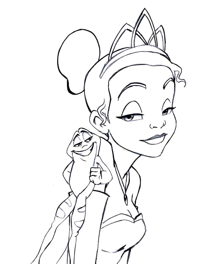 700x918 Free Princess And The Frog Coloring Pages 464139