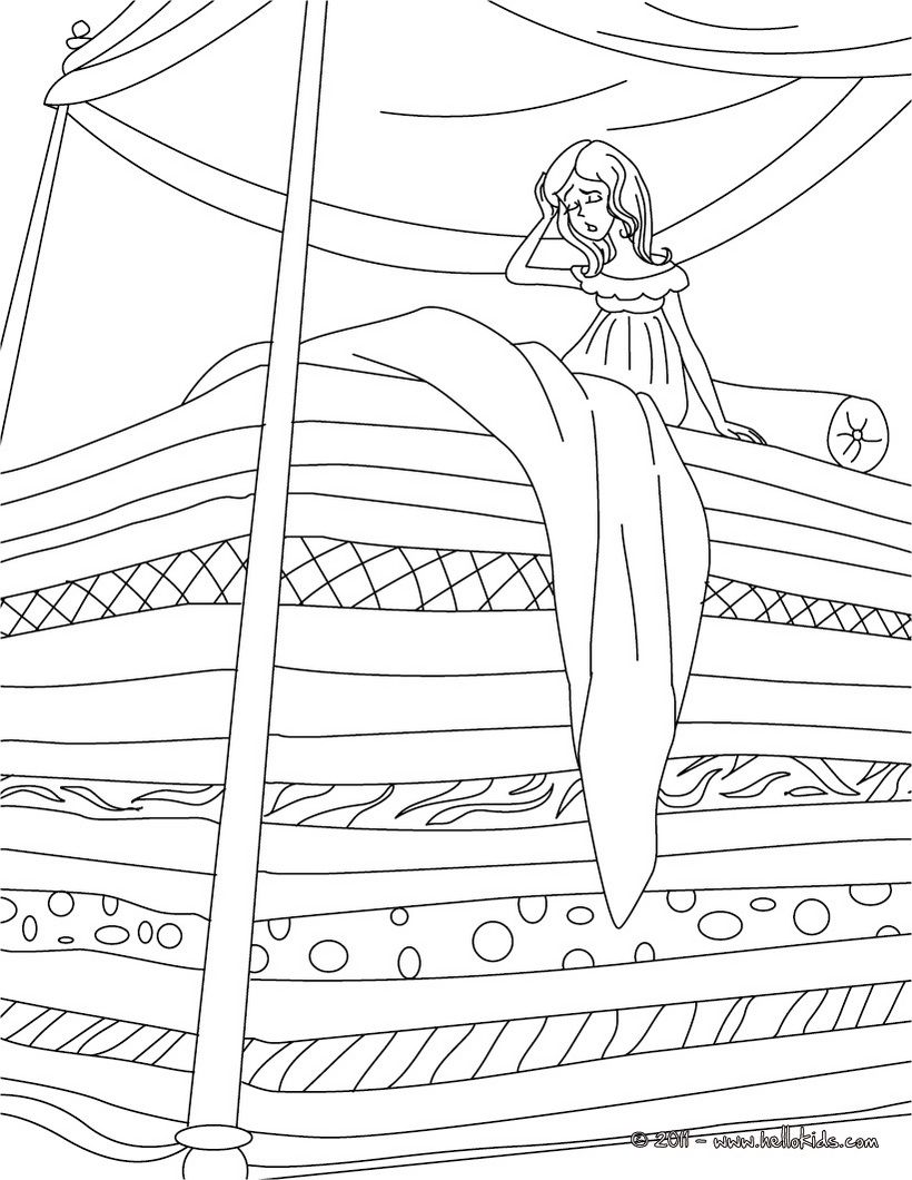 820x1060 The Princess And The Pea Fairy Tale