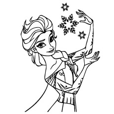Princess Anna Coloring Pages