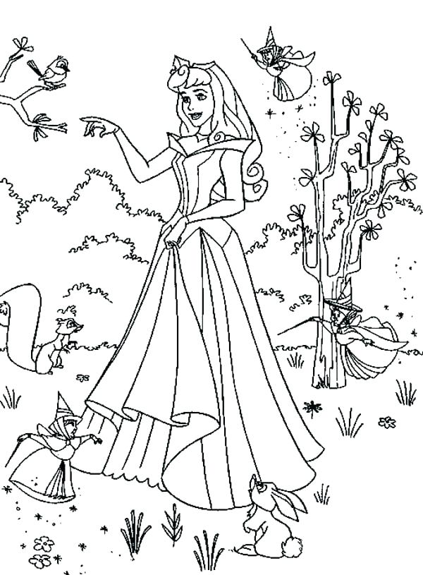 600x815 Aurora Coloring Princess Aurora Coloring Pages Fantasy Coloring