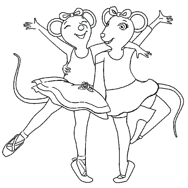 600x600 Ballerina Coloring Pages Free Ballerina Coloring Pages Free