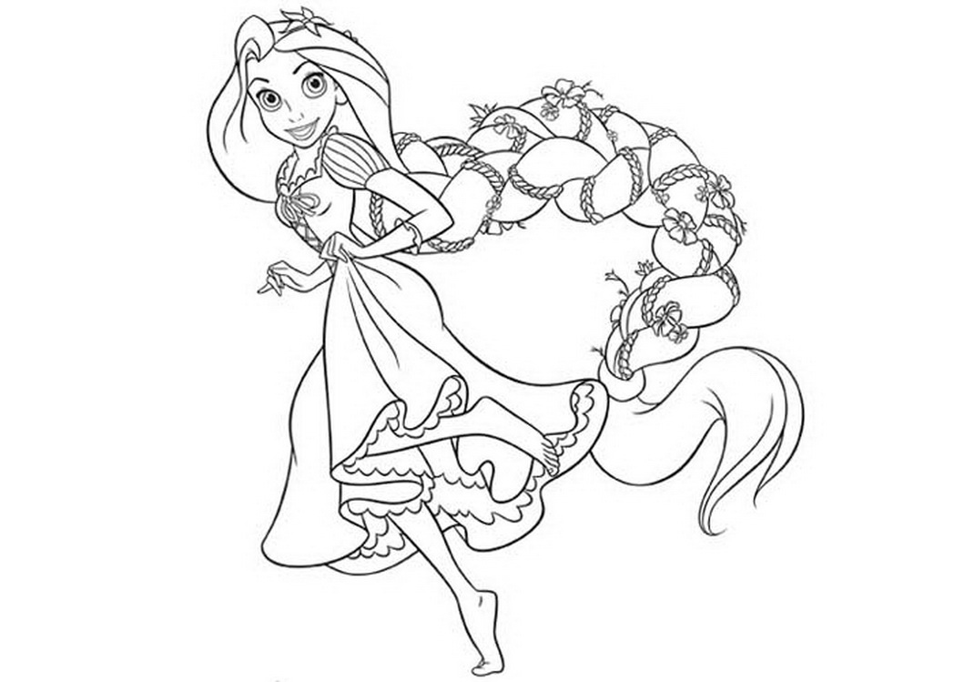 1048x749 Princess Belle Coloring Page 357481