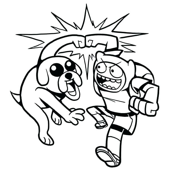 600x604 Adventure Time Coloring Pages Printable Adventure Time Coloring