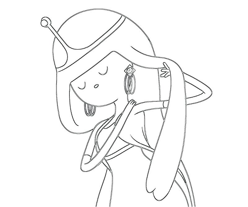 800x667 Bubblegum Coloring Pages Princess Bubblegum Adventure Time