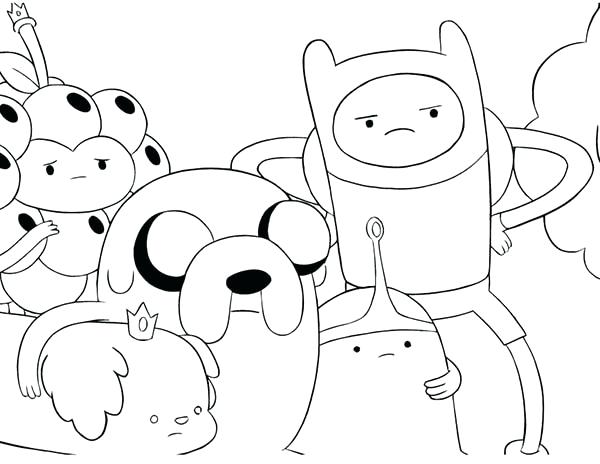 600x464 Adventure Time Coloring Pages Princess Bubblegum The Best Place
