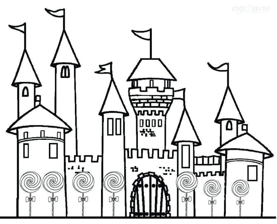 960x778 Castle Coloring Pages Castle Coloring Pages Printable Disney