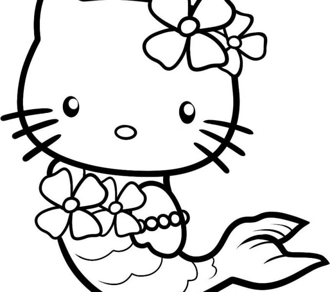 678x600 Princess Cat Coloring Pages Free Coloring Page