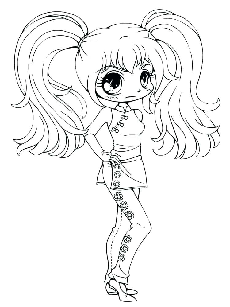 750x1000 Chibi Coloring Pages Princess Coloring Pages Chibi Cat Coloring