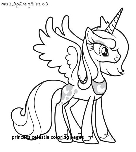 465x519 The Best My Little Pony Friendship Is Magic Princess Luna Coloring